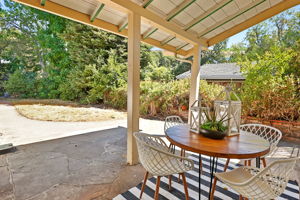 Covered Patio Off Kitchen