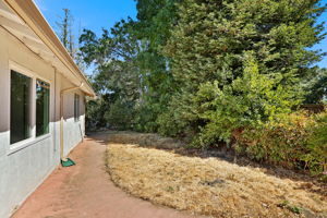 Side Yard Off Dining Area