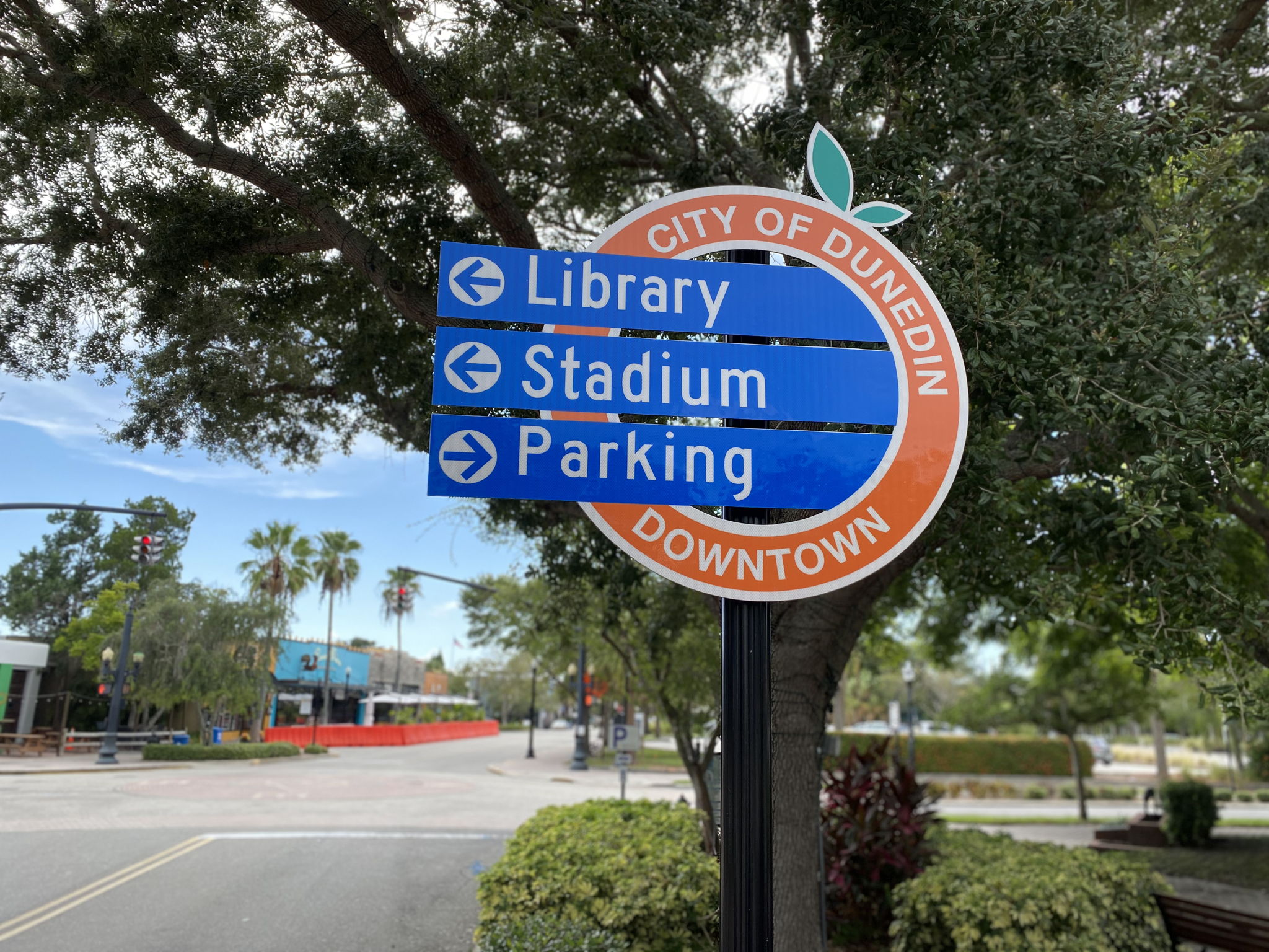 Community - City of Dunedin Sign