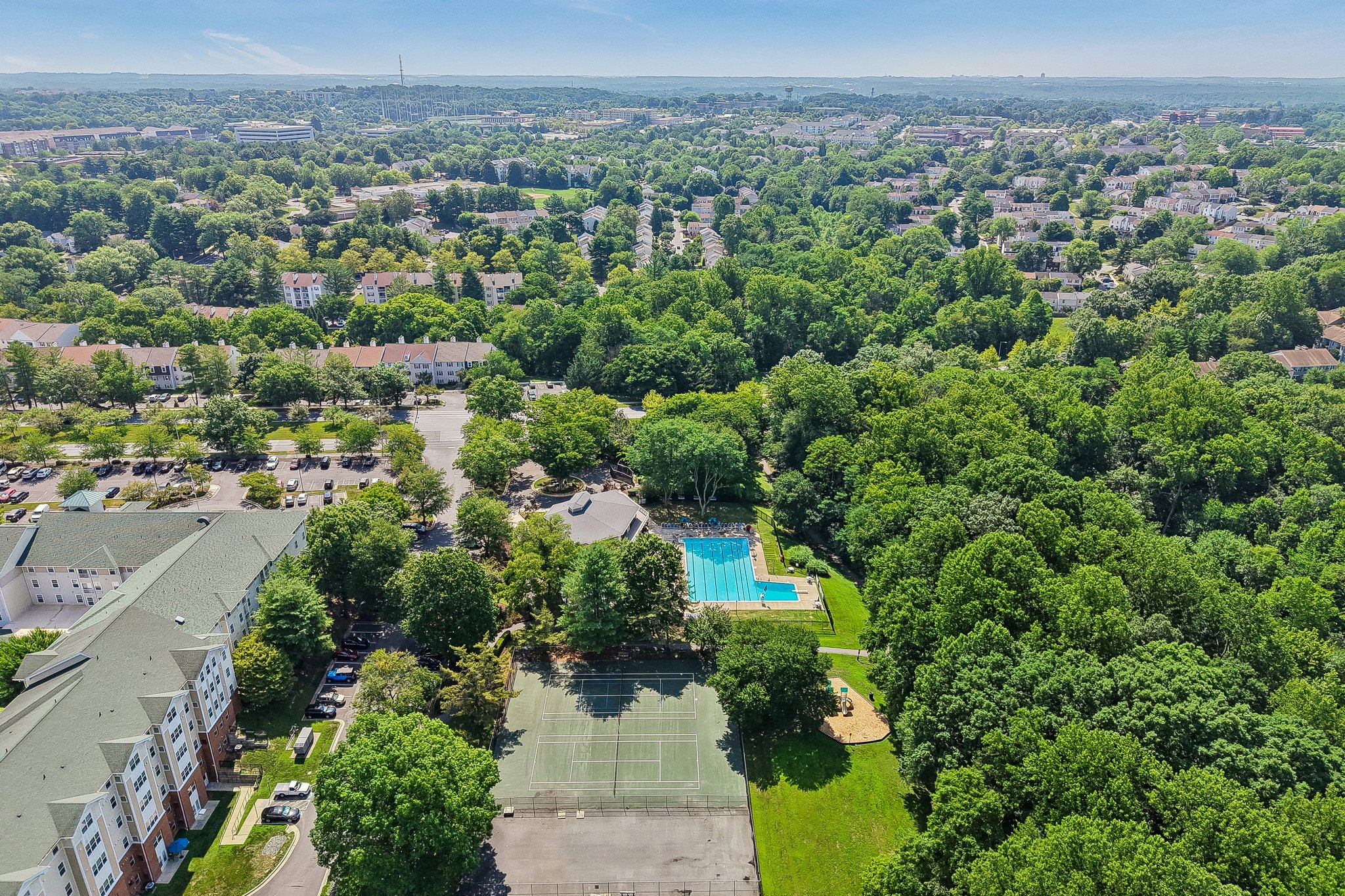 Pool A with Club House.