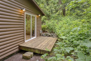 Deck off primary bedroom.