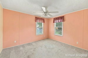 Guest Bedroom 1 Virtually Emptied