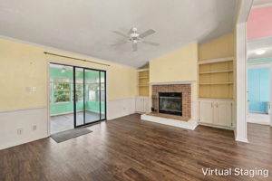 Living Room Virtually Emptied