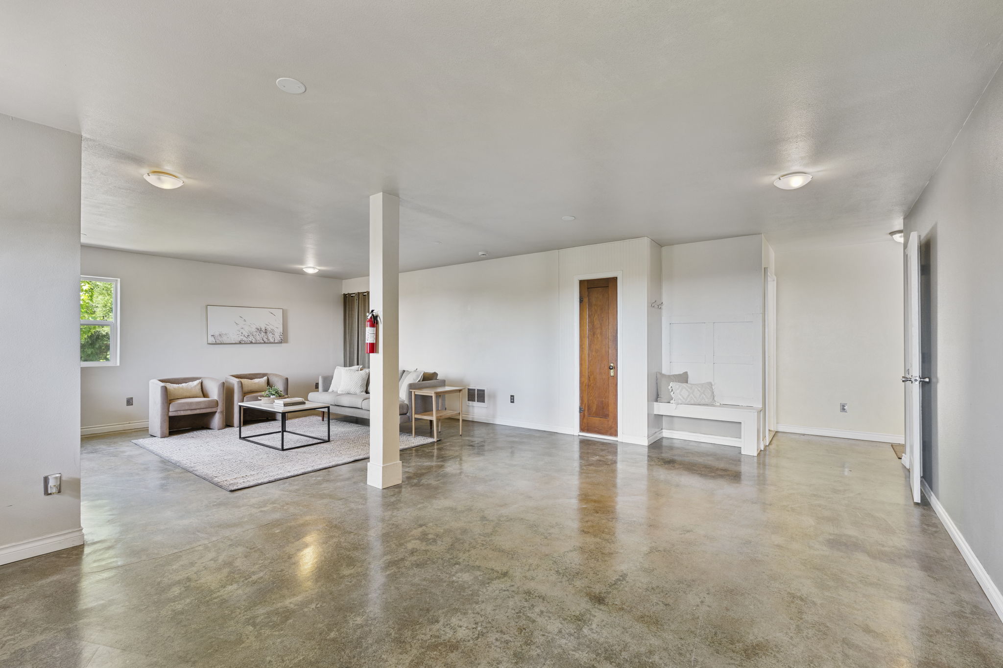 Lower level family room