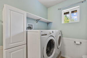 laundry in hall bath