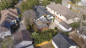 Aerial View of second floor balcony