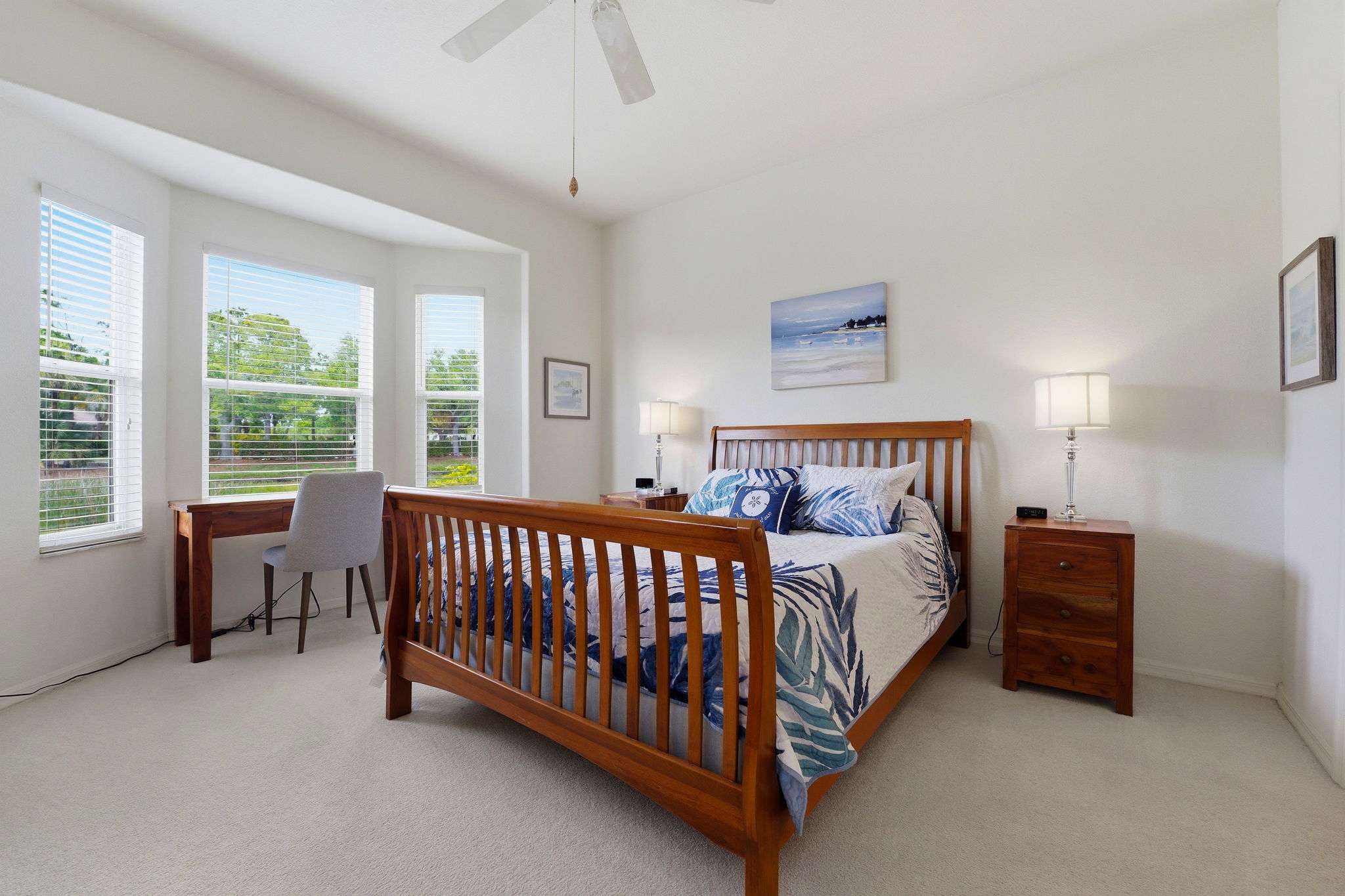 Primary Bedroom with water view