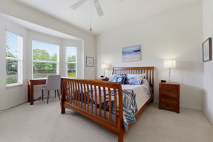 Primary Bedroom with water view