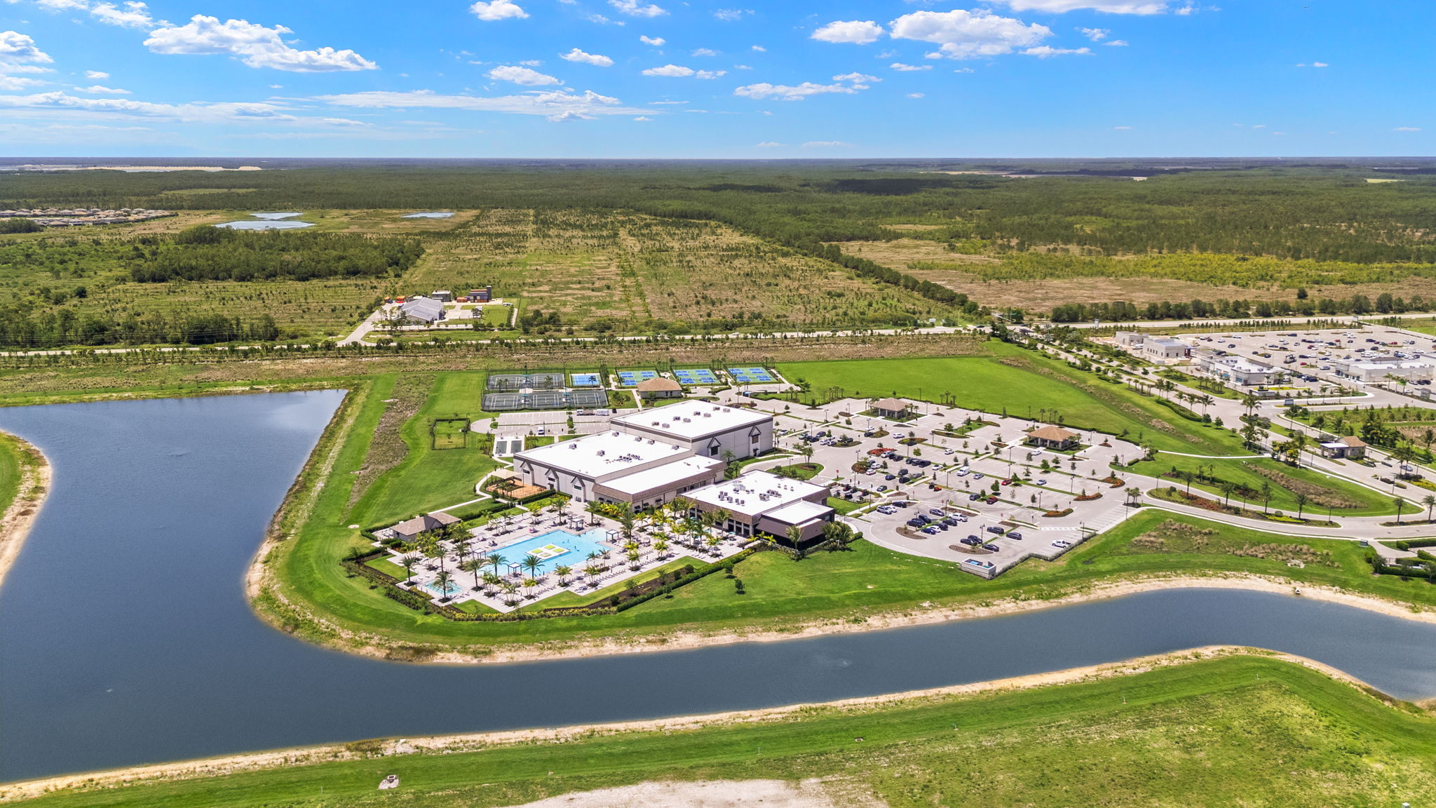 Aerial Community Amenities