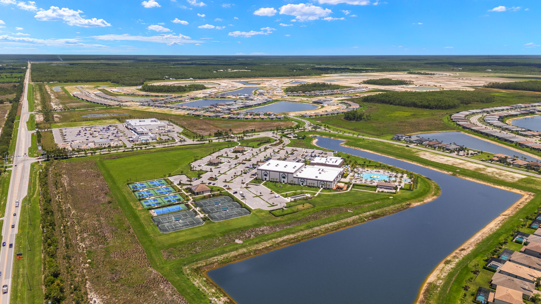 Aerial Community Amenities