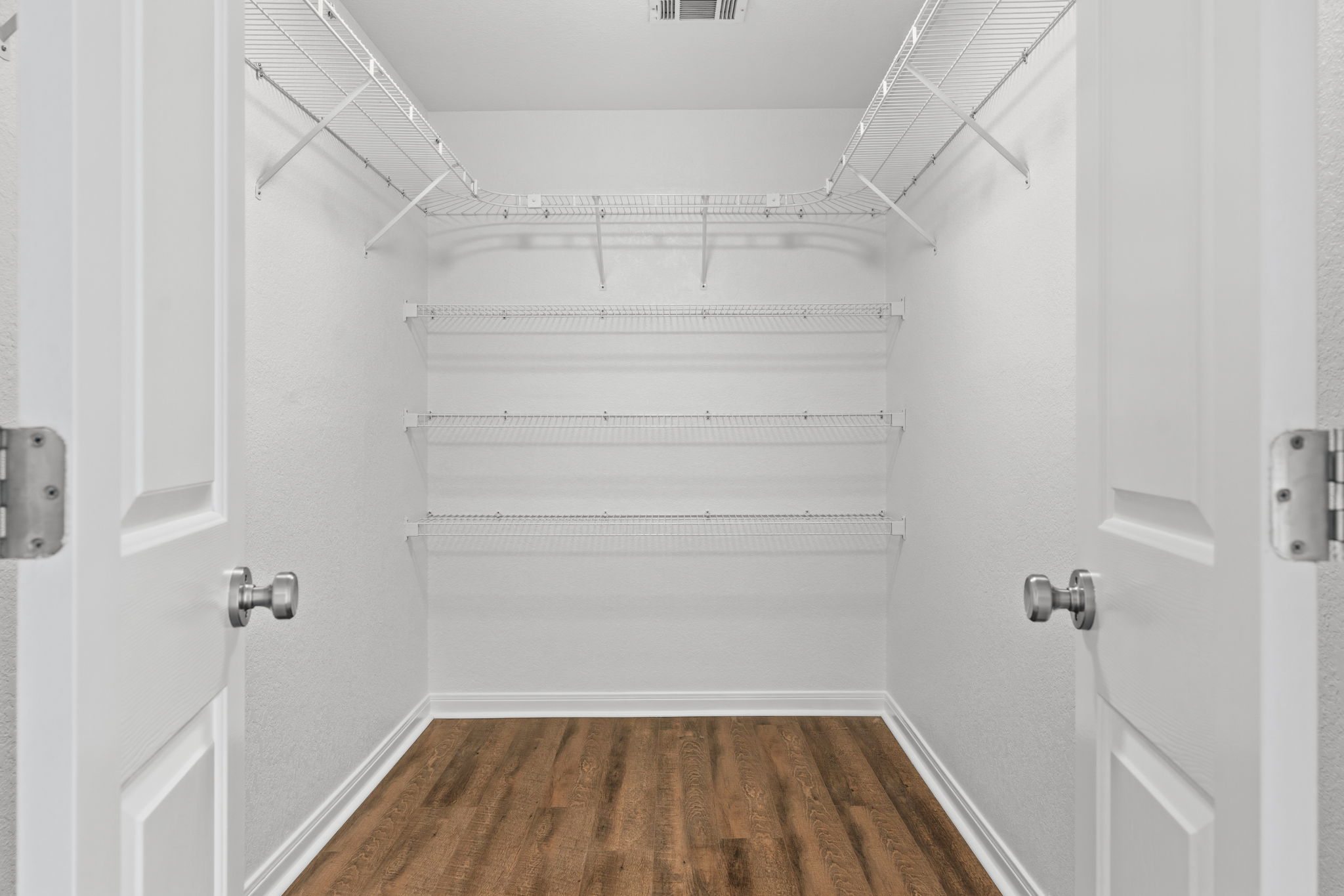 Primary walk-in closet