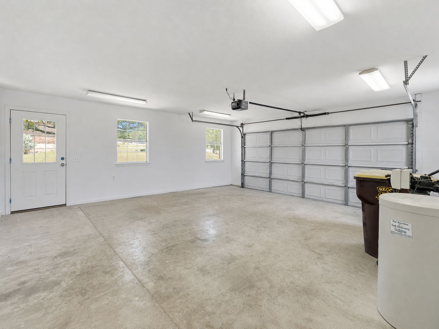 Garage with Chamberlain myQ door opener