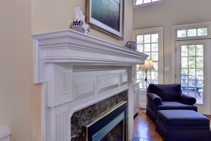 Great Room fireplace detail