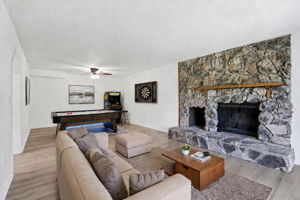 Downstairs family room/den