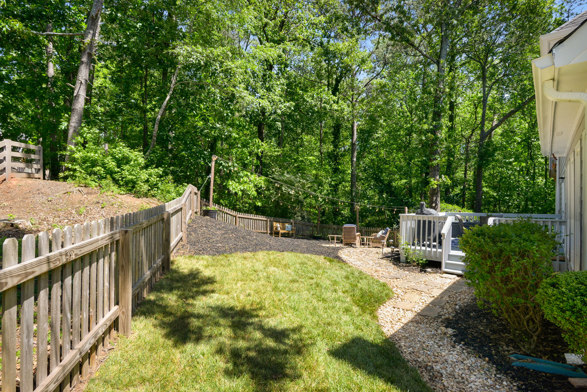 Fenced Back Yard