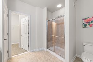 Extra Large Shower in Primary Bathroom