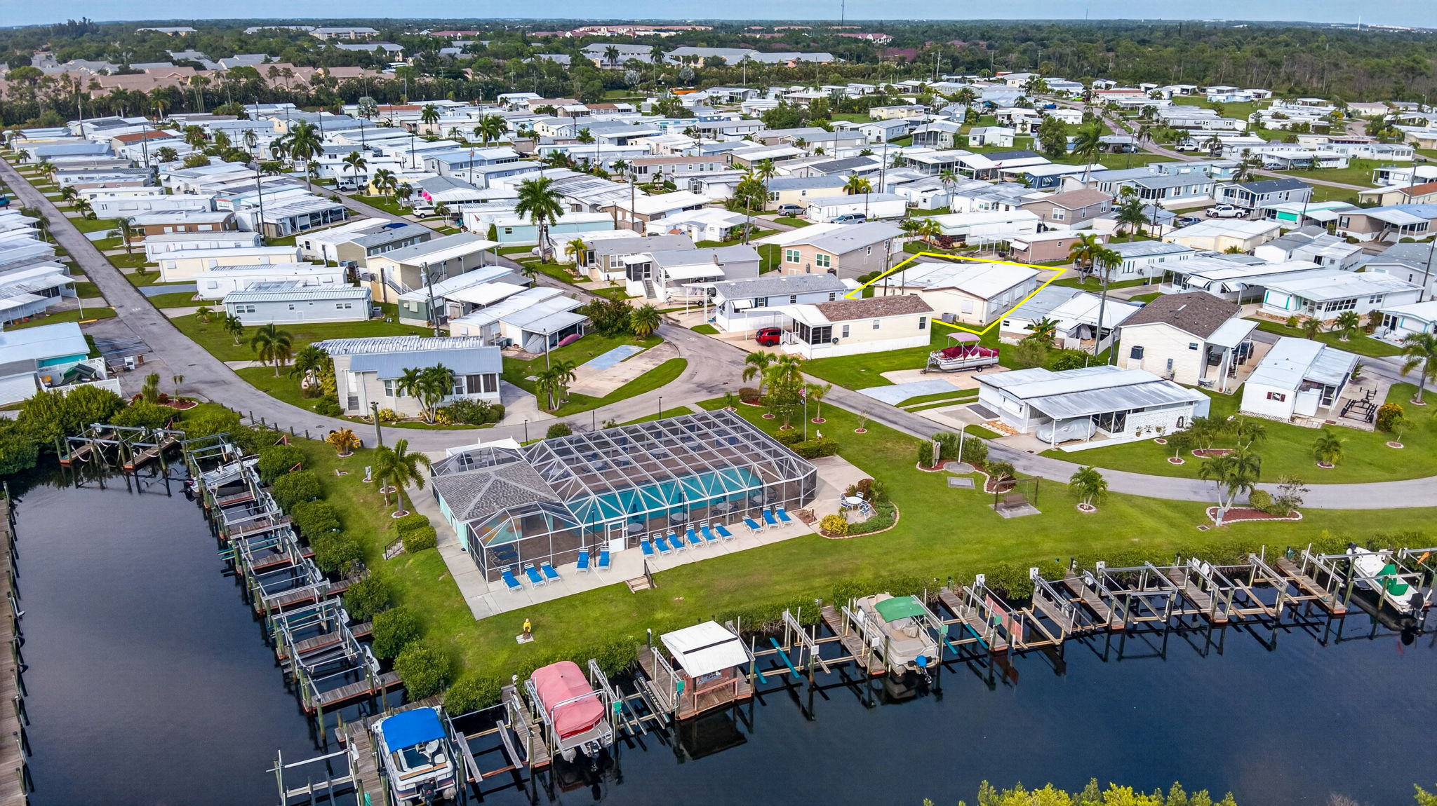 Aerial 8 -Lot Lines