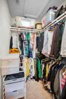 Upper Level Primary Bedroom Closet