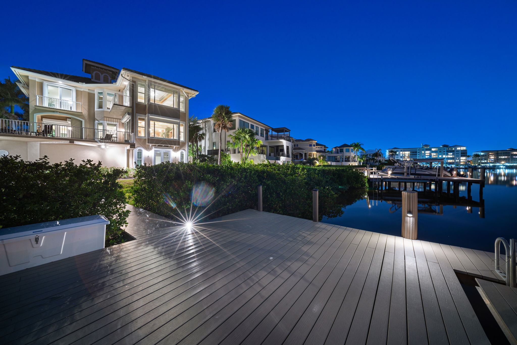 Rear Elevation - Boat Dock
