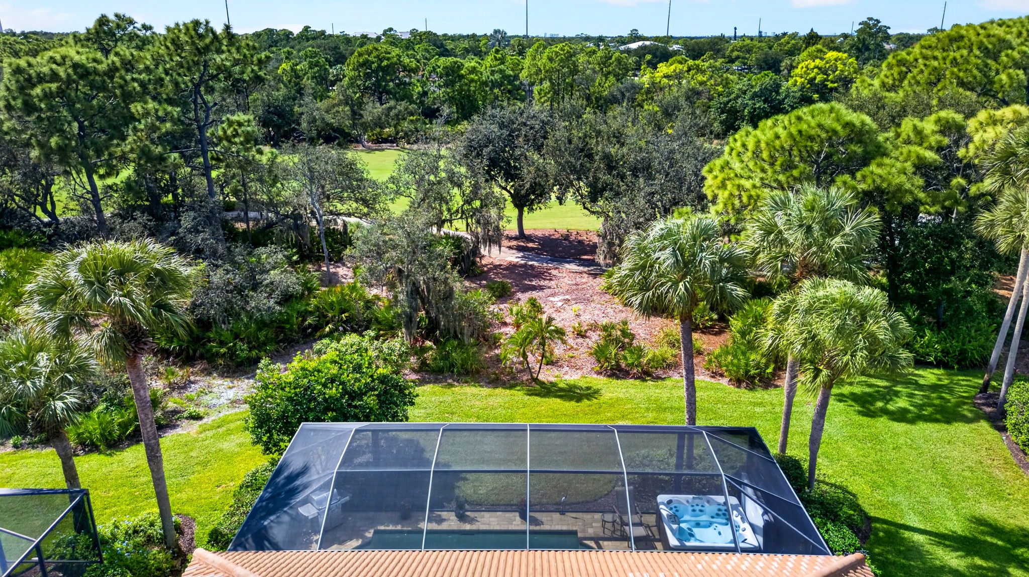 Aerial Rear View