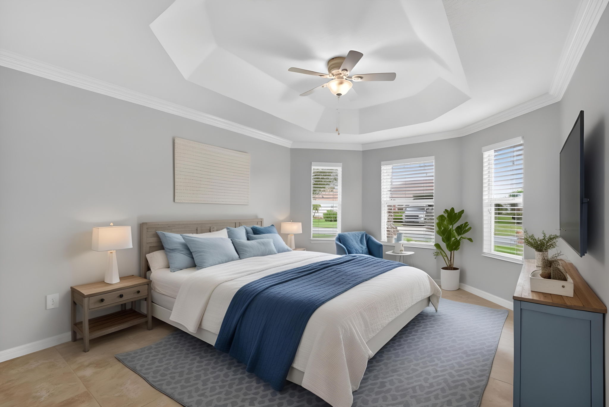 Virtually Staged - Second Bedroom