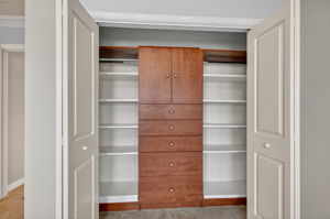 Second Bedroom Custom Built-in Closet
