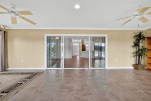 Expansive Enclosed Climate-Controlled Lanai