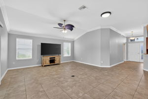 Living Room and Foyer