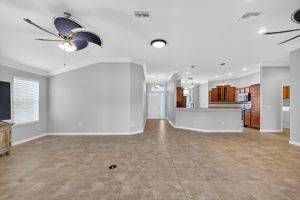 Living, Dining, Kitchen, and Foyer