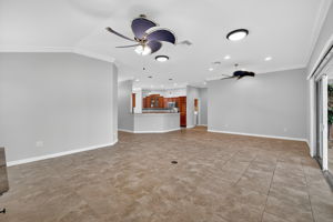 Living, Dining, and Kitchen
