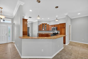 Kitchen and Foyer