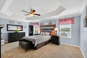 Primary Bedroom with Water Views
