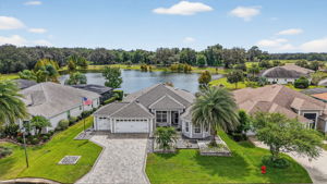 Aerial Aerial Front Elevation with Fabulous Water Views!