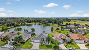 Aerial Front Elevation with Fabulous Water Views!