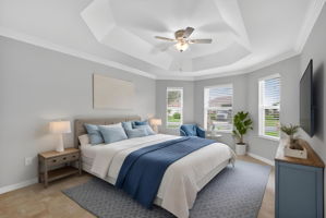 Virtually Staged - Second Bedroom