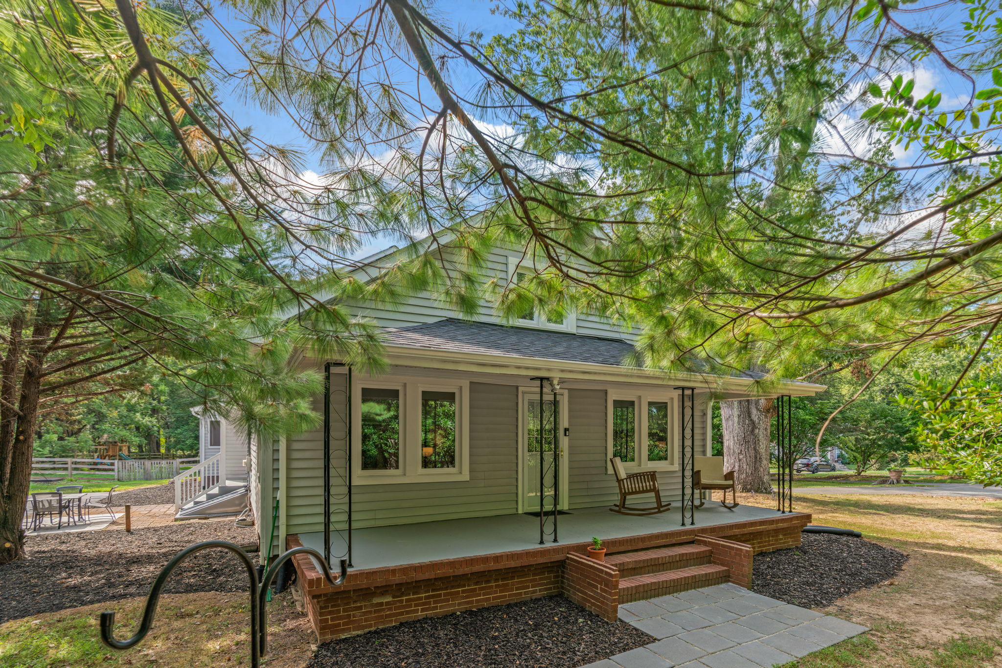 Front Porch Of The Secondary House