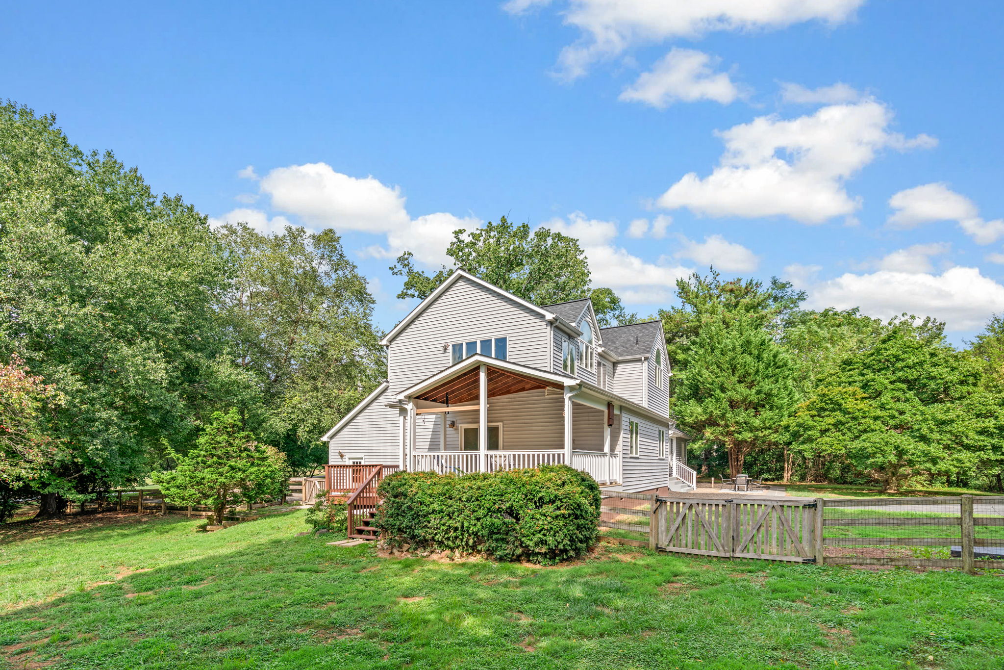 Back View Of The Main House