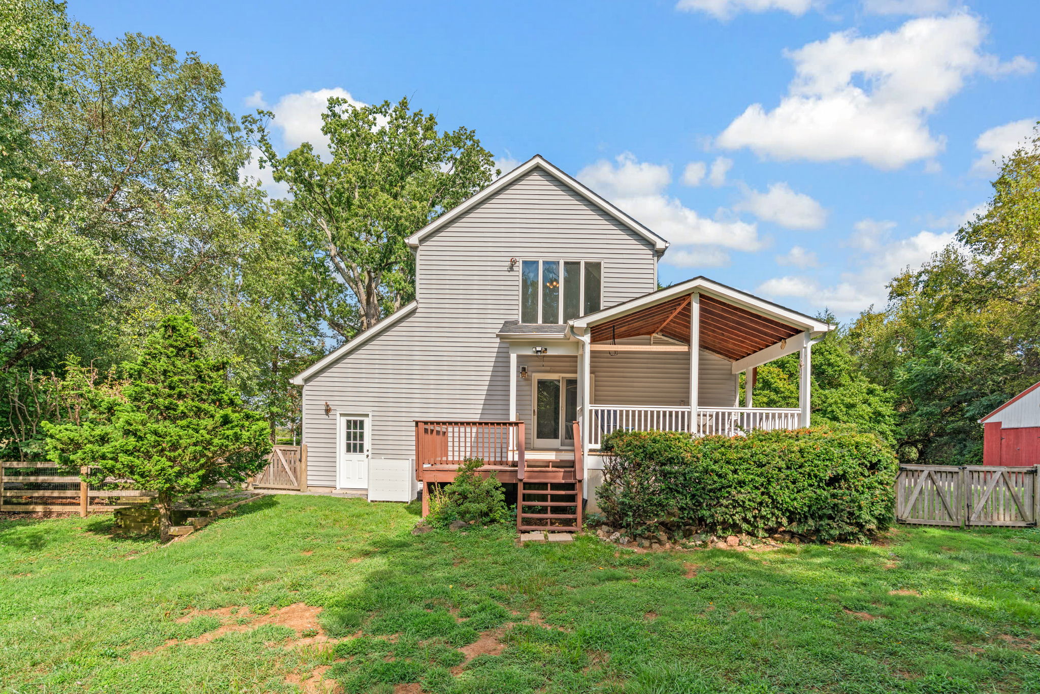 Back View Of The Main House