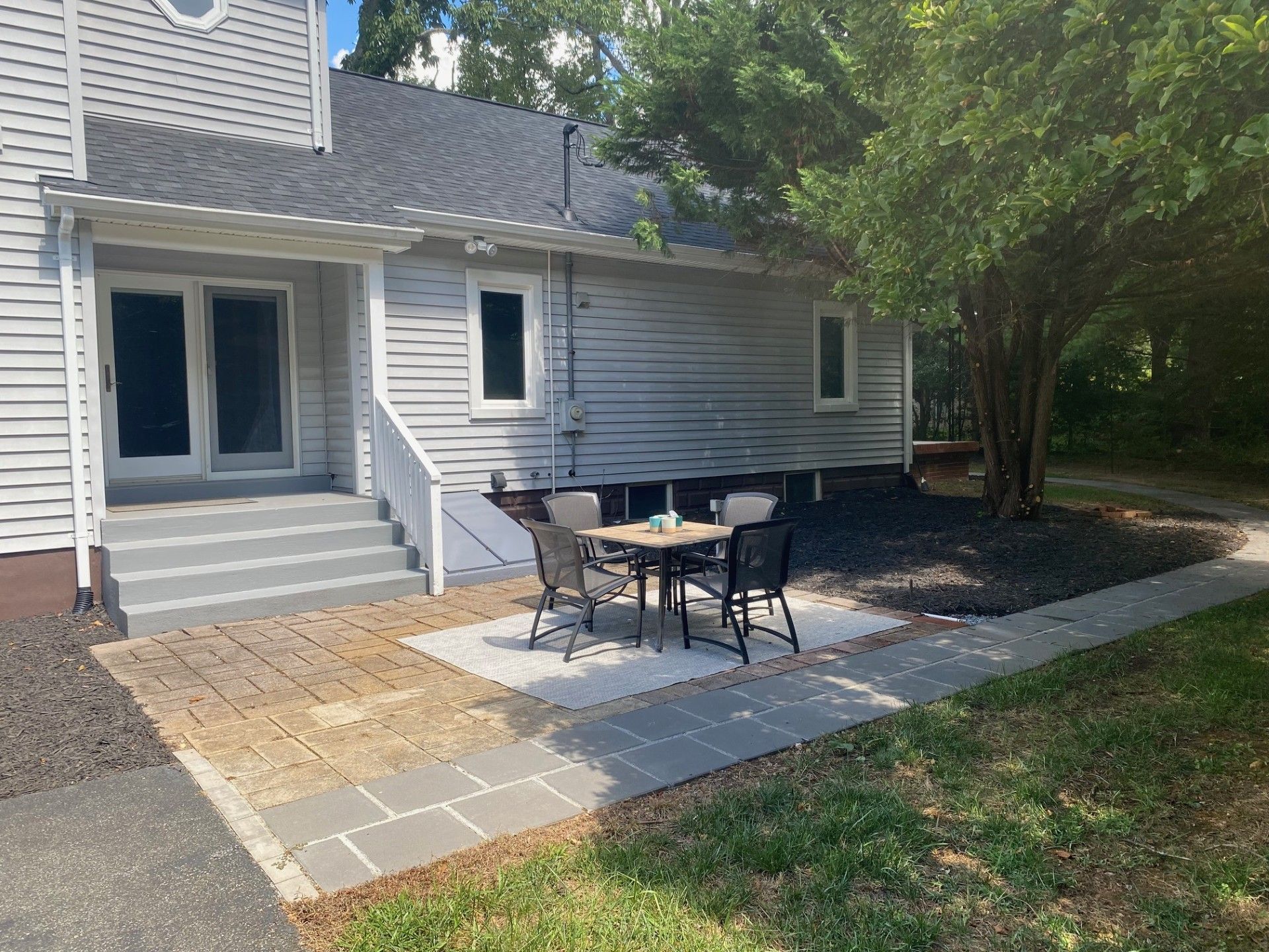 Quaint Side Patio Area