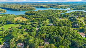 Aerial Of The Distance To Little Seneca Lake