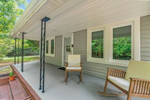 Front Porch Of The Secondary House