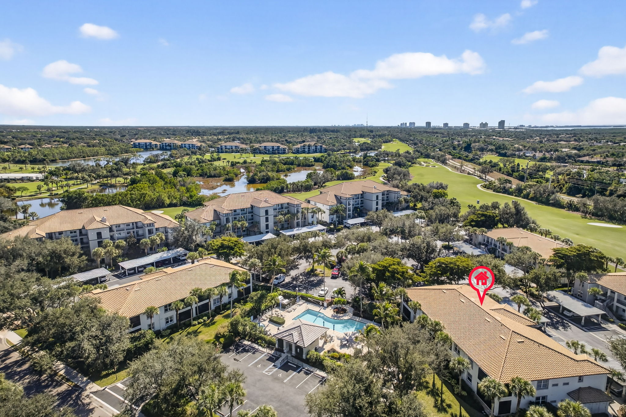 Aerial Rear Exterior 2 - marker