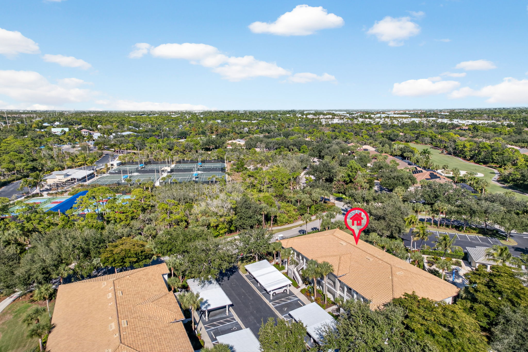 Aerial Front Exterior 3 - marker