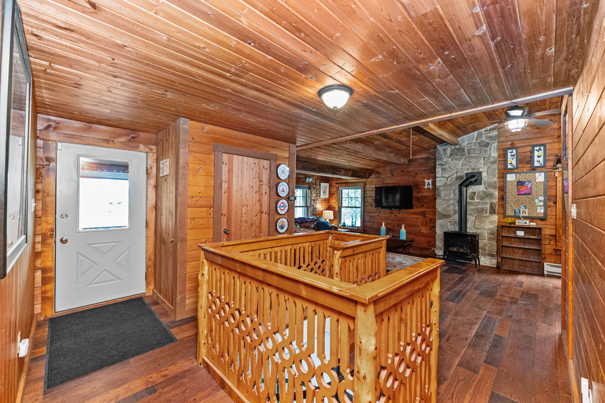 Door to Covered Porch