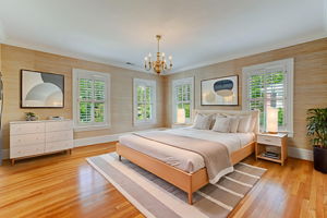 Primary Bedroom virtually staged