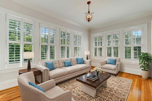 Sitting Room virtually staged