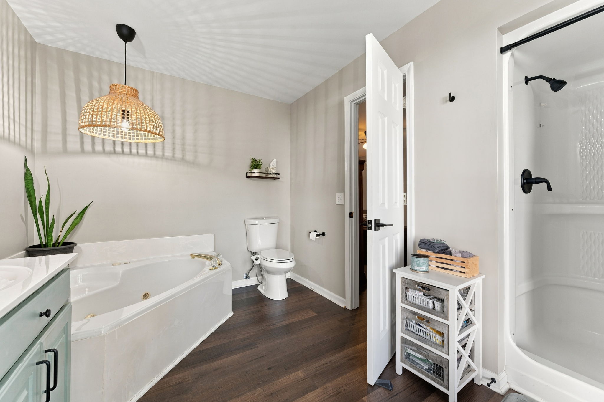 Soaking Tub Primary Bathroom