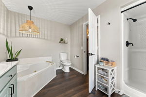 Soaking Tub Primary Bathroom