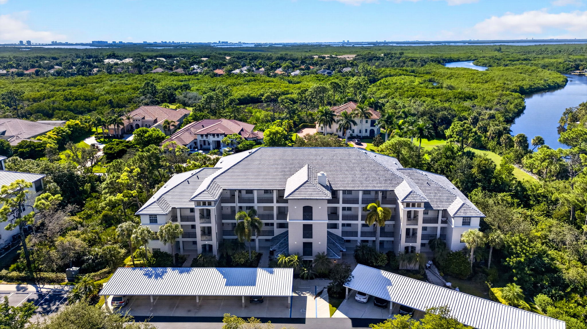 Aerial Front Exterior 1