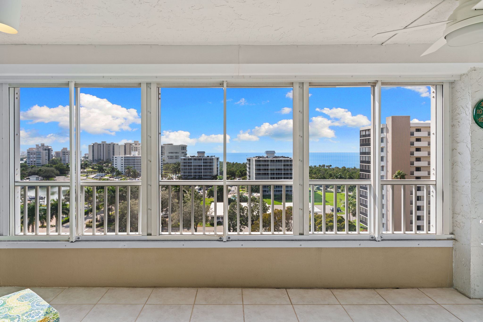 Wide, open views of the Gulf and surrounding skyline—an everyday reminder of why you chose coastal living.